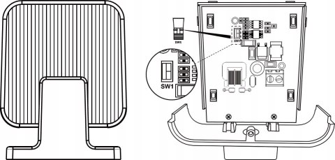 Lampa LED ostrzegawcza LS-K 12-265VAC/DC Elektrobim