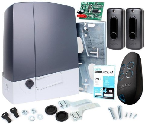 Zestaw CAME BXV 6 SAFE TOP do 600kg bram przesuwnych