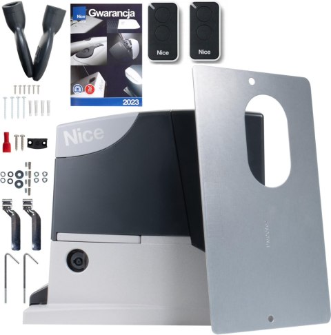 Zestaw NICE Road 400 do bram przesuwnych (bez fotokomórek)