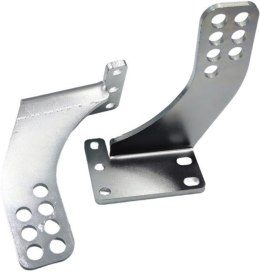 Uchwyty MOD.100/12/36 na słupek do napędów z otworami 12mm: CAME, FAAC, Genius, Proxima itd.