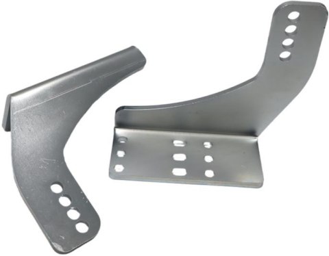 Uchwyty MOD.10/90 poza słupek do napędów z otworami 10mm: Beninca, NICE, BFT Athos, DEA itd.