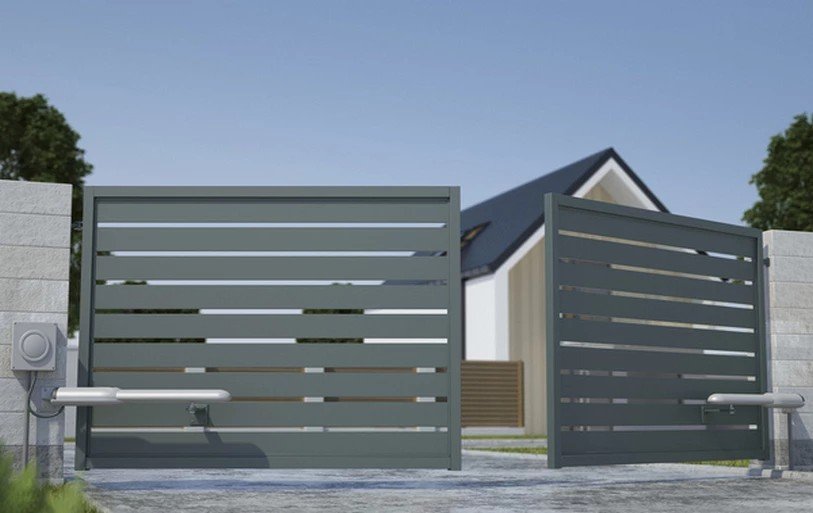 Jak dobrać napęd do bramy skrzydłowej